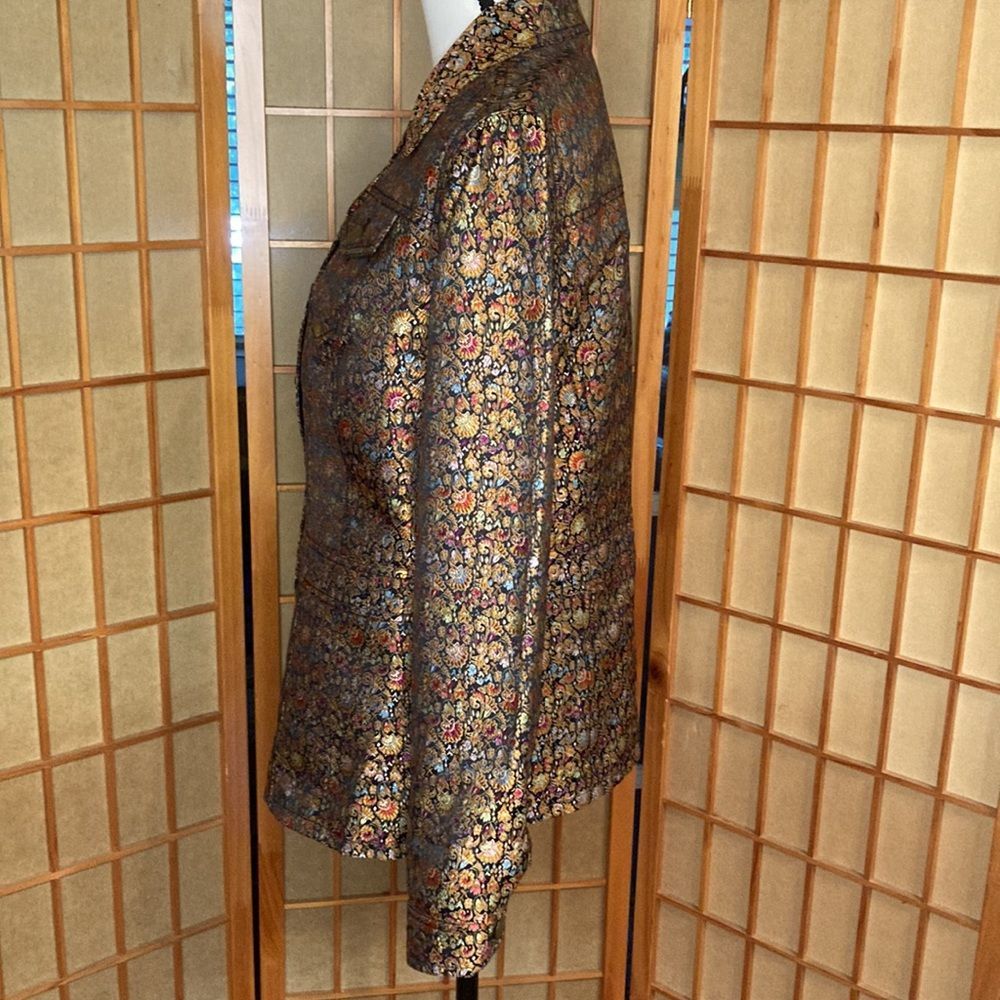 Coldwater Creek Jacket Brocade Jacket - image 6
